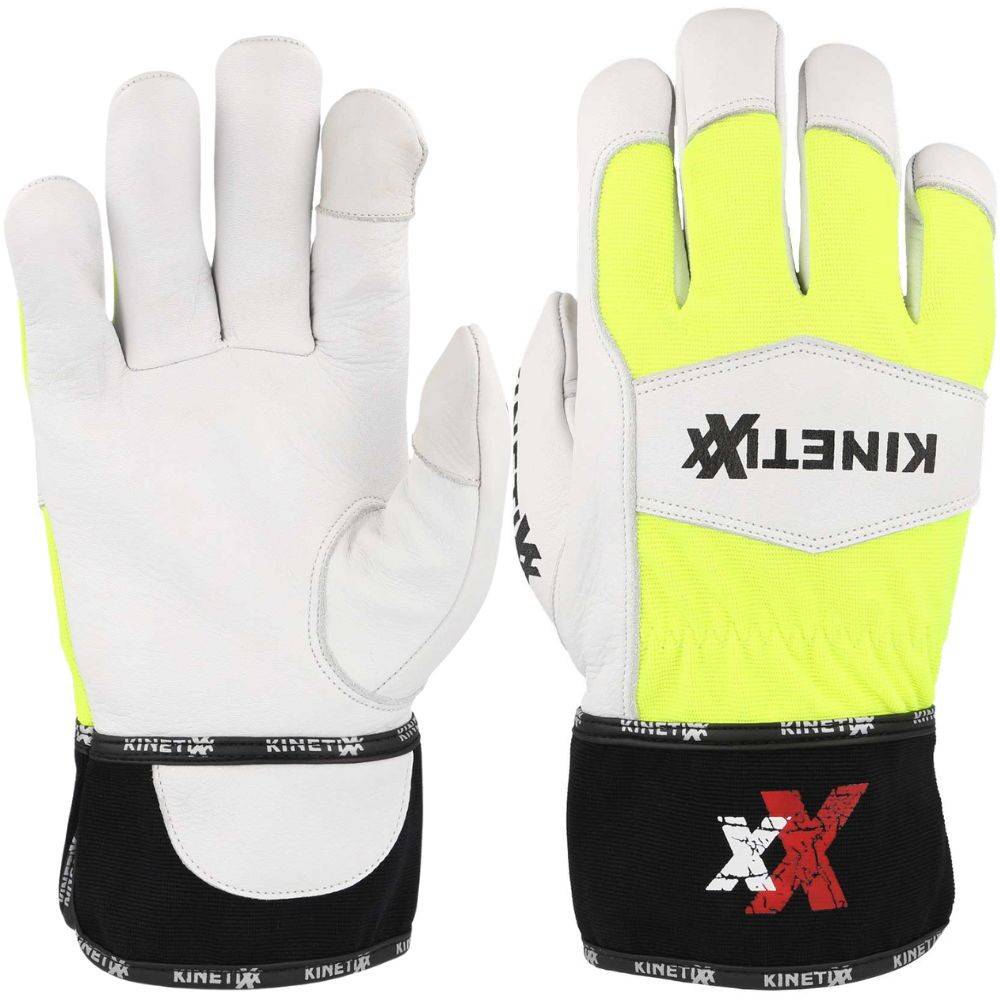 Kinetixx Robuste Leder-Schnittschutzhandschuhe X-Heavy Exklusivangebot
