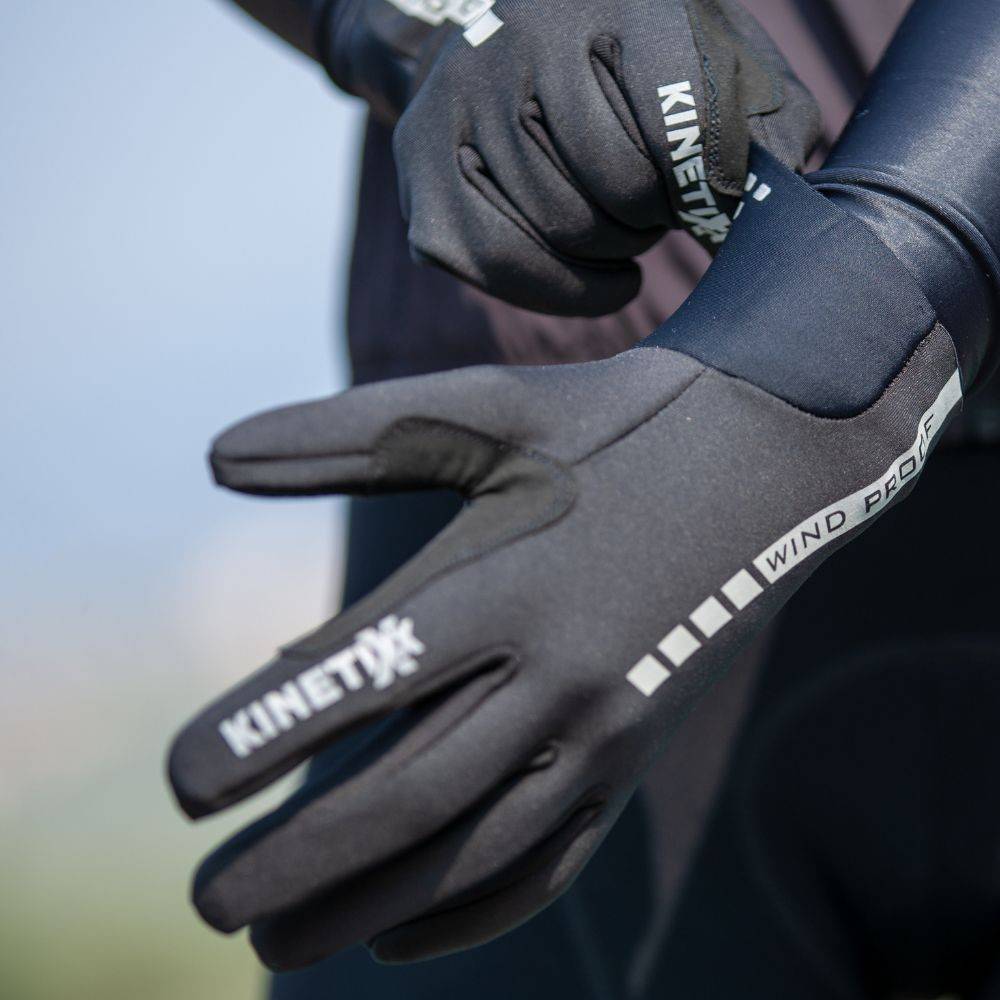 Kinetixx Winddichte Winter-Radhandschuhe Leevi Riesige Ersparnisse