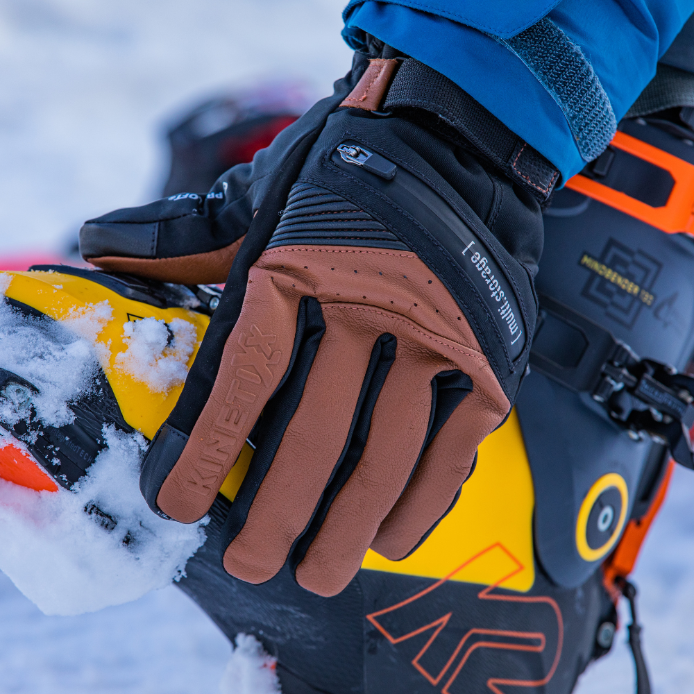 Kinetixx Hochwertiger Ski- und Snowboardhandschuh Limitierter Zeitrabatt