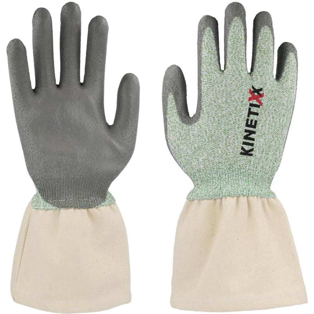 Kinetixx Schnittschutzhandschuh X-Green Cut aus nahtlosem 3D-Gestrick Kostenloser Versand international