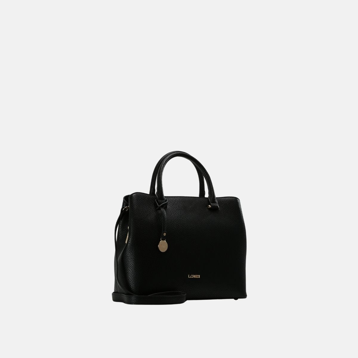 L. Credi Maxima Henkeltasche schwarz Black Friday Preise