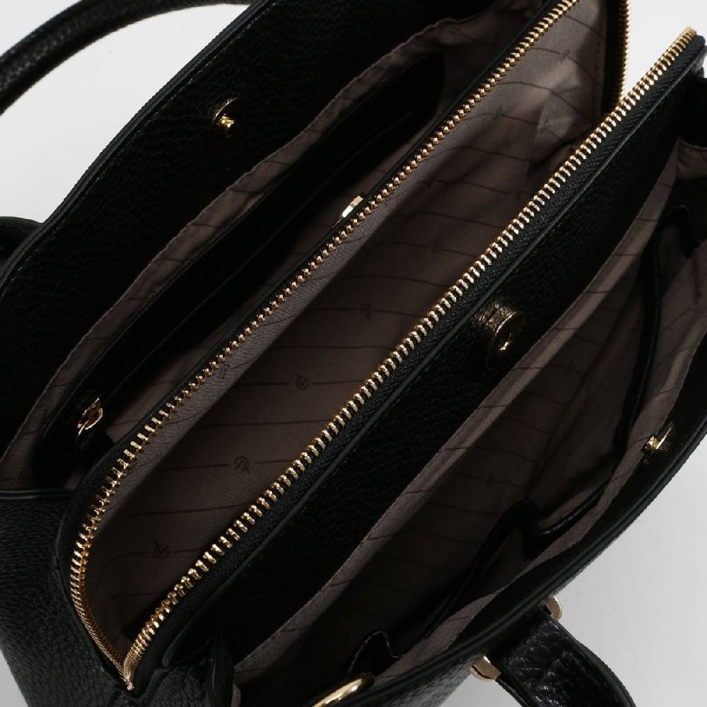 L. Credi Maxima Henkeltasche schwarz Black Friday Preise