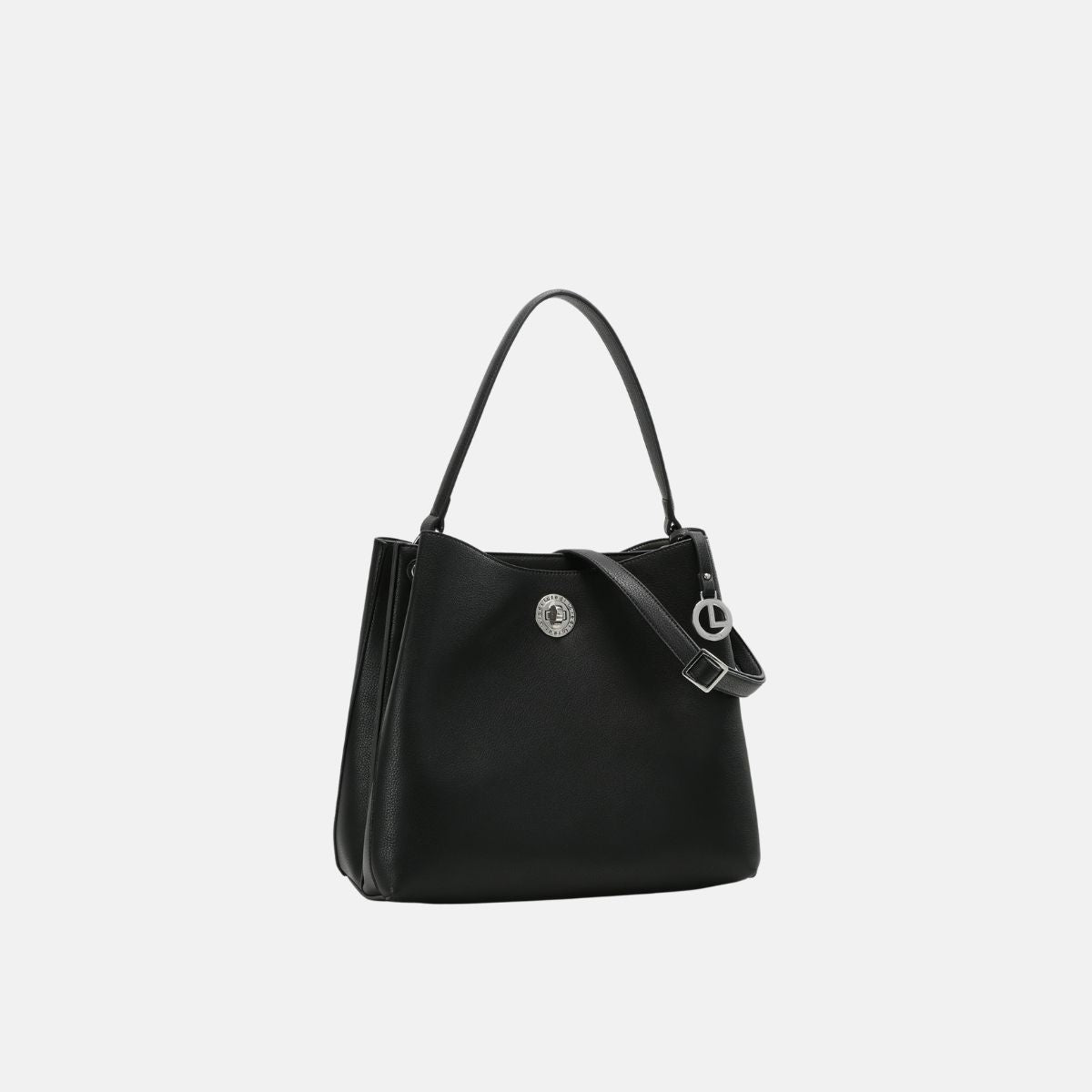 L. Credi Filippa Hobo schwarz Outlet