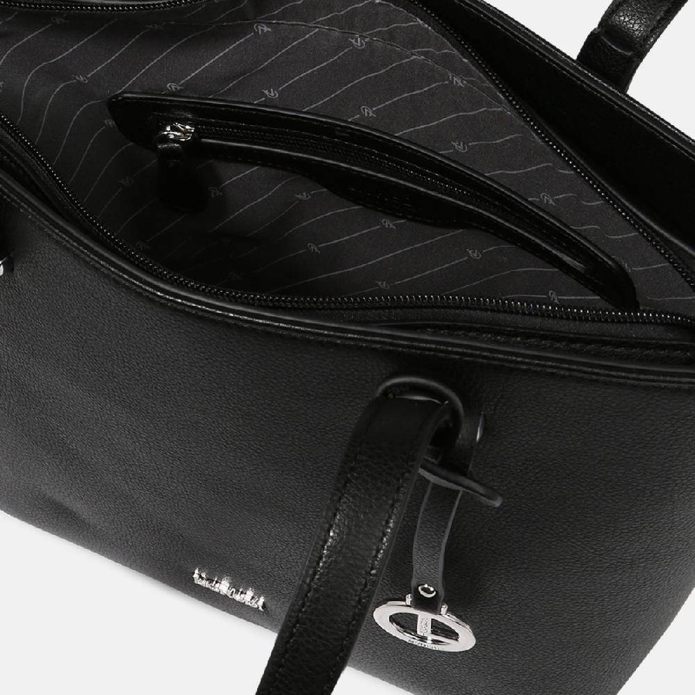 L. Credi Filippa Shopper schwarz Verkauf