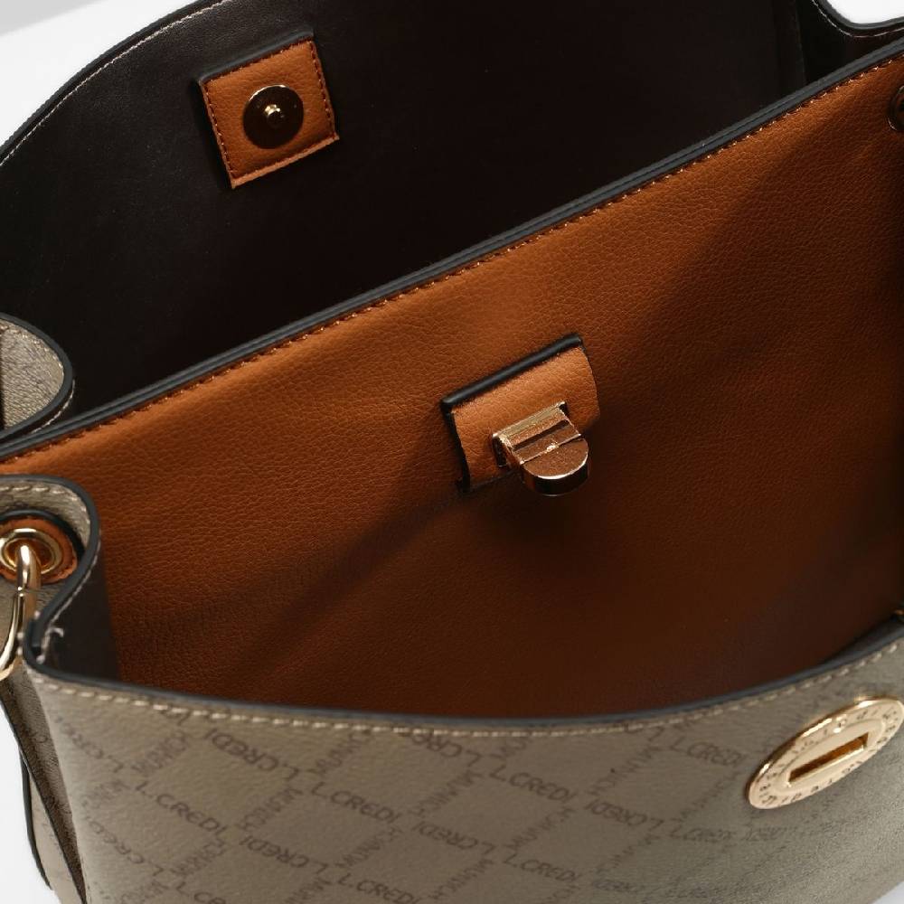 L. Credi Filiberta Hobo taupe Fabrikverkauf