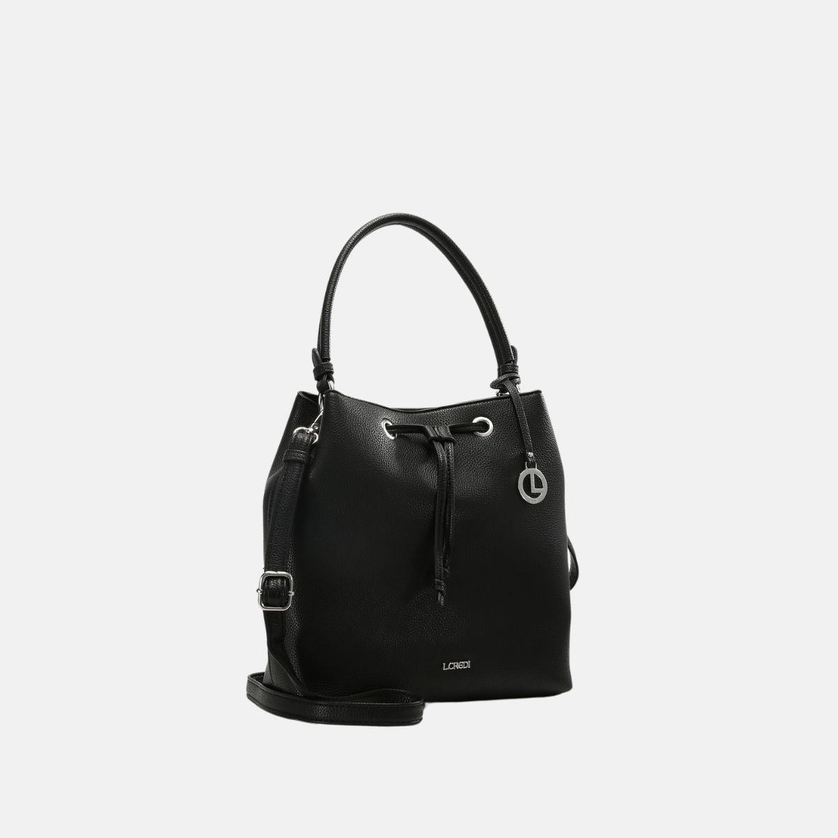 L. Credi Ebony Hobo schwarz Begrenztes Angebot