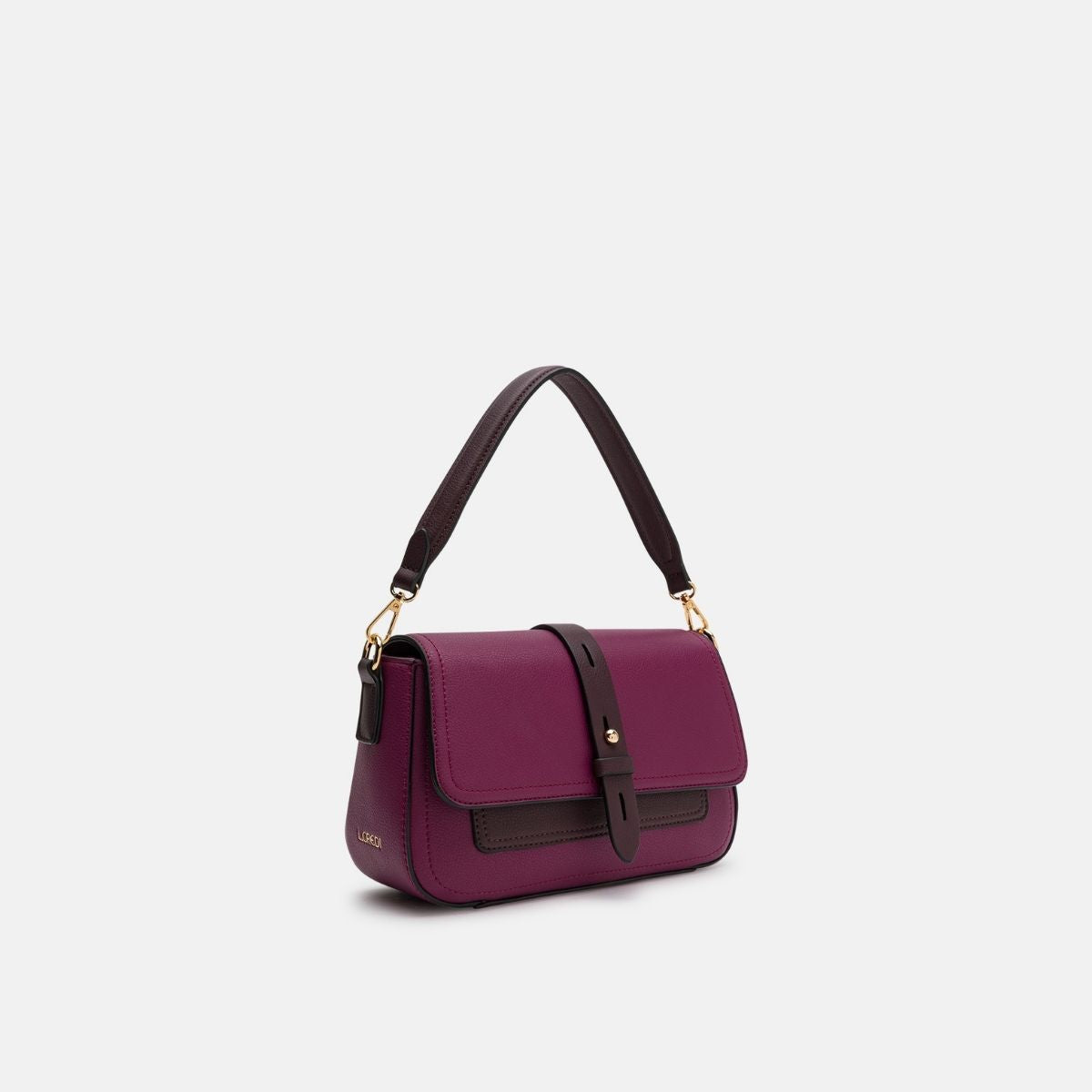 L. Credi Naemi Umhängetasche plum Heißer Verkauf