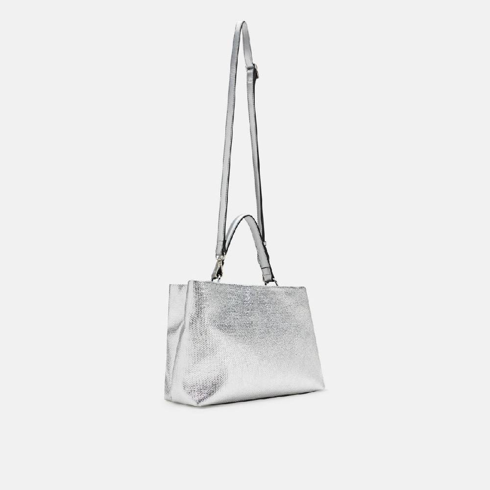 L. Credi Nadine Henkeltasche silber Neuheiten