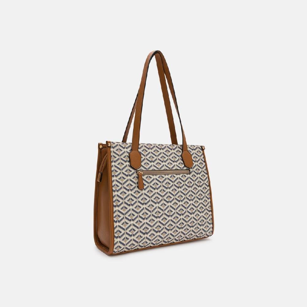 L. Credi Melina Shopper beige multi Letzte 3 Tage