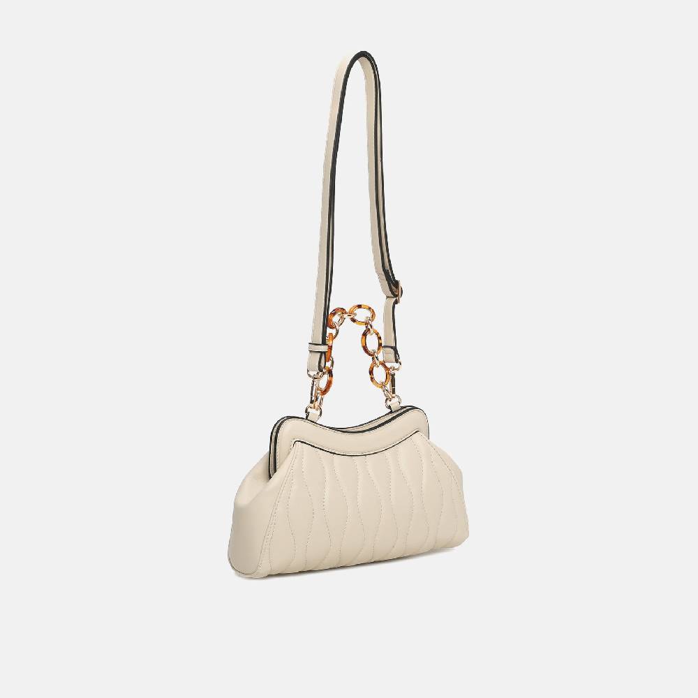 L. Credi Maren Clutch creme Nur noch ein Tag übrig