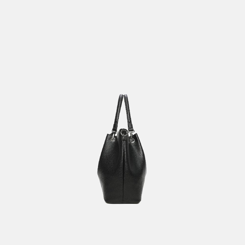 L. Credi Katja Hobo schwarz Kostenloser Versand international