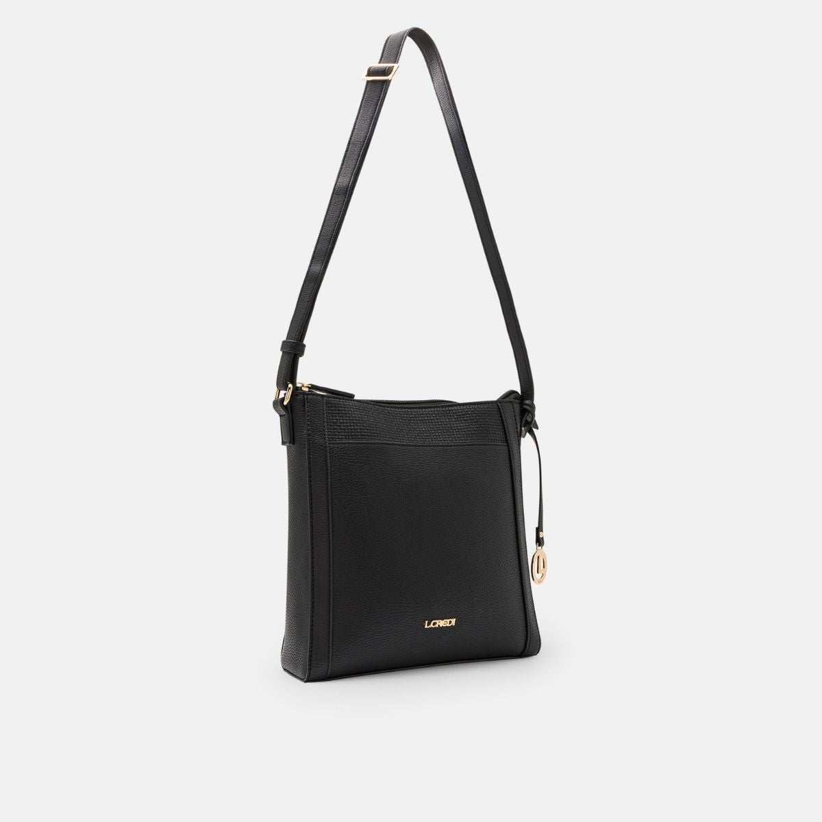 L. Credi Marlies Umhängetasche schwarz Fabrik Onlineshop