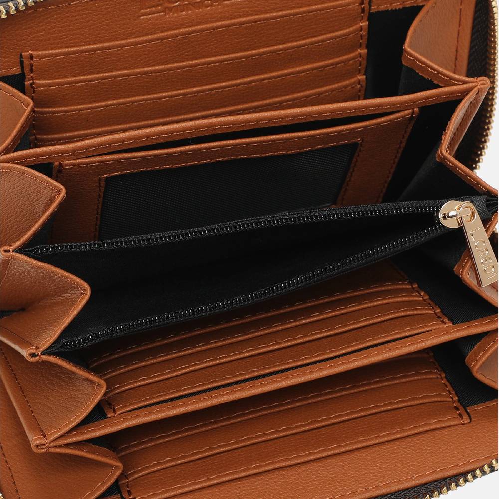 L. Credi Filiberta Portemonnaie Damen braun Online Shopping