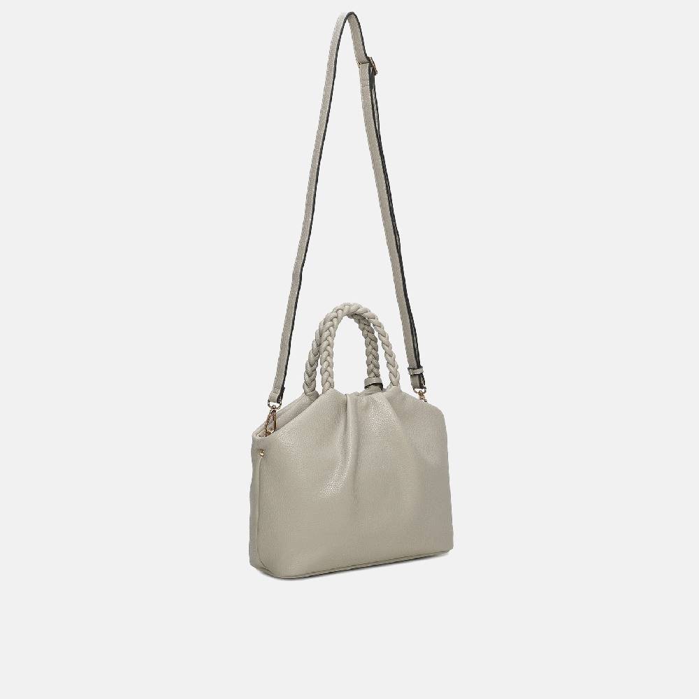 L. Credi Mia Henkeltasche stone Preisnachlass