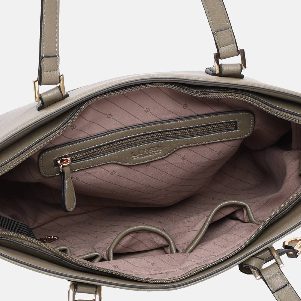 L. Credi Filippa Shopper khaki Osterangebot