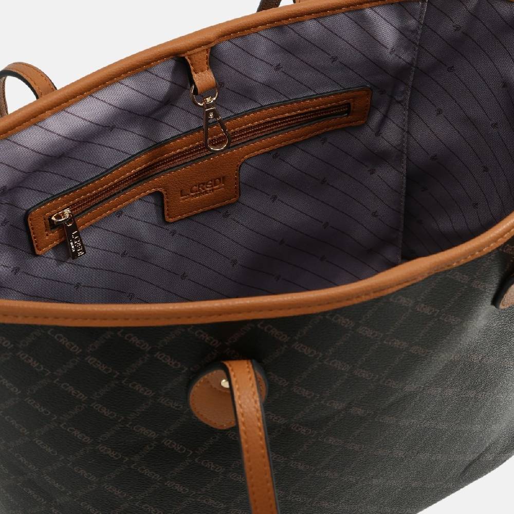 L. Credi Filiberta Shopper braun Neueste Mode