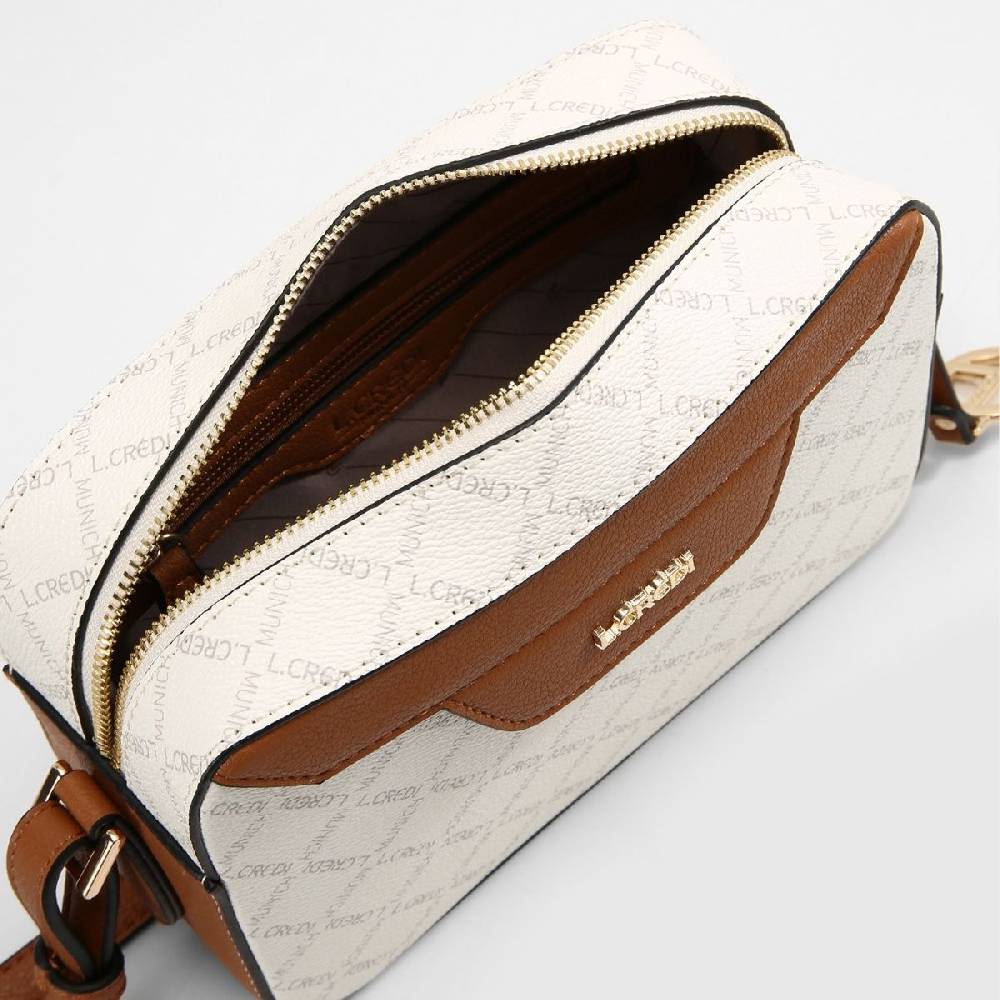 L. Credi Filiberta Umhängetasche weiss Online Outlet