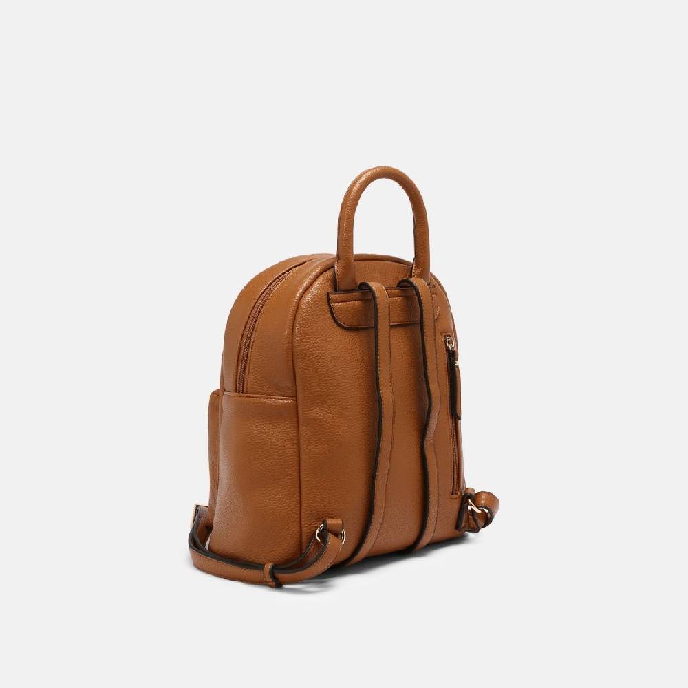 L. Credi Budapest Rucksack cognac Zeitlich begrenztes Angebot