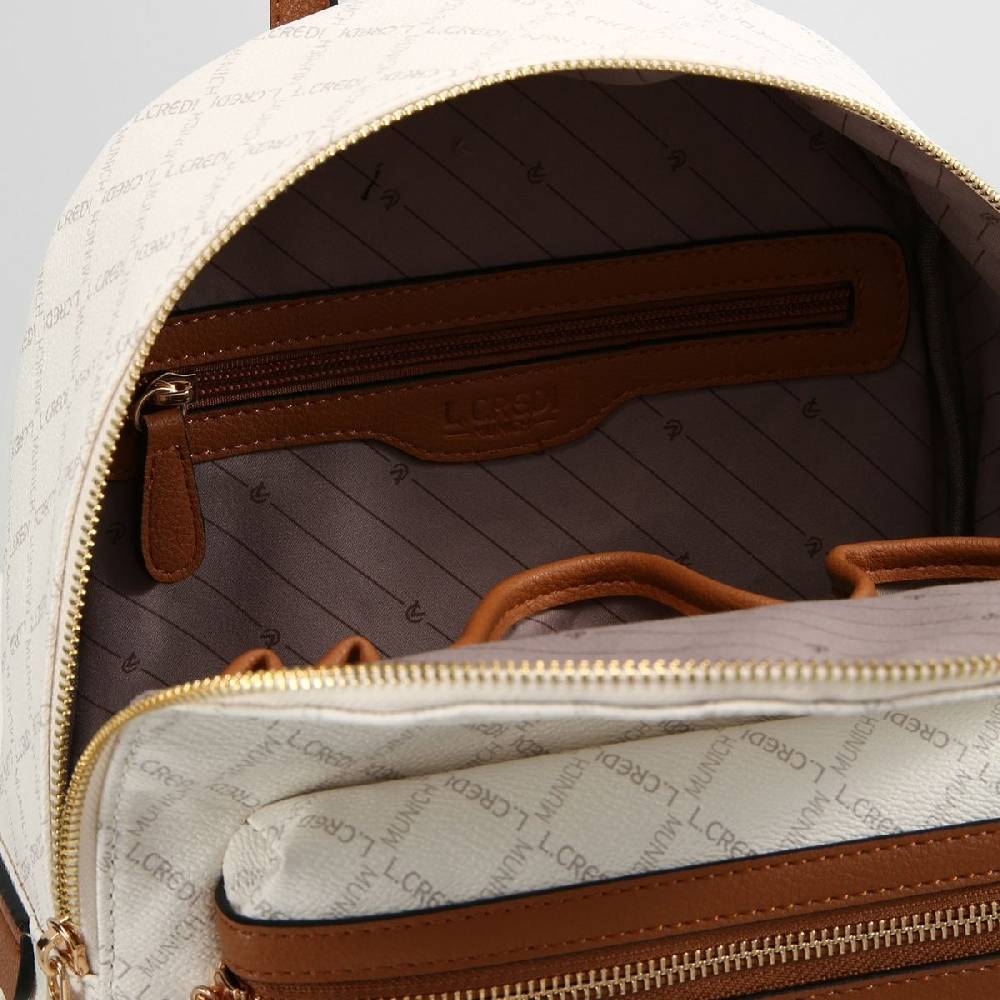 L. Credi Filiberta Rucksack weiss Große Rabatte