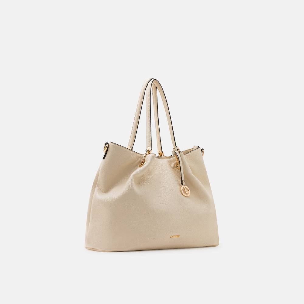 L. Credi Ebony Shopper creme Kauf eins, bekomm eins gratis