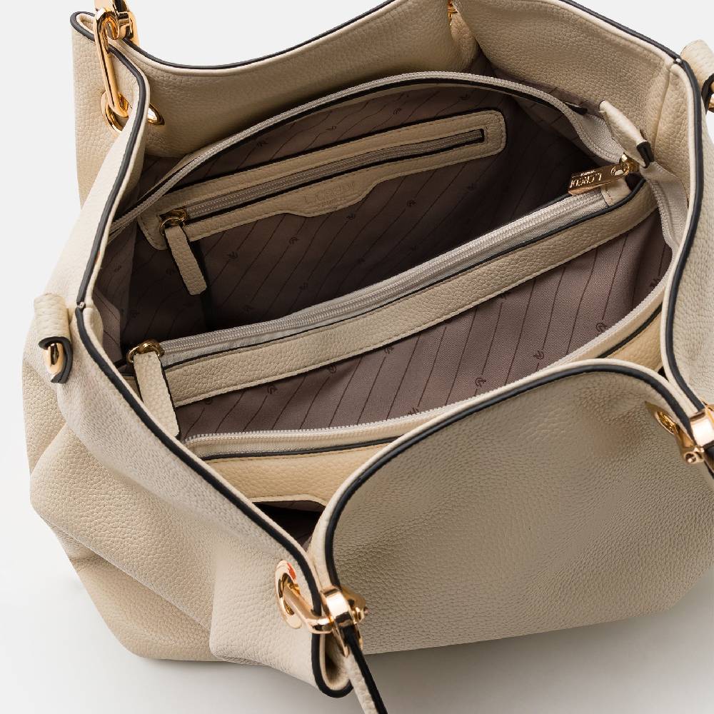 L. Credi Ebony Shopper creme Kauf eins, bekomm eins gratis
