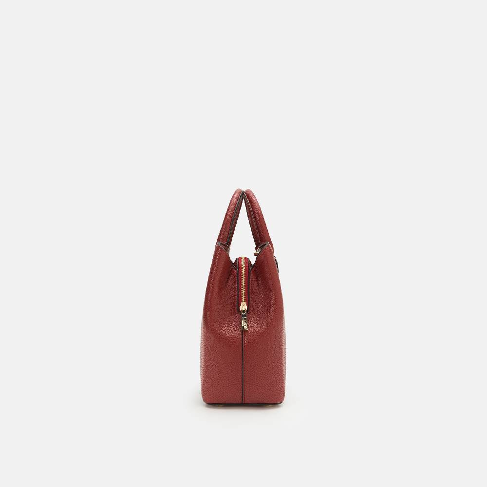L. Credi Maxima Henkeltasche rot Sonderangebote