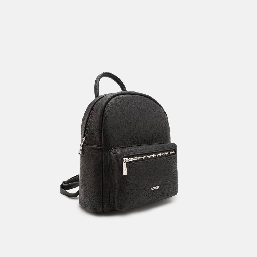L. Credi Budapest Rucksack schwarz Tiefpreis