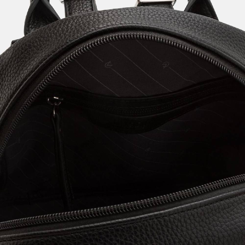 L. Credi Budapest Rucksack schwarz Tiefpreis