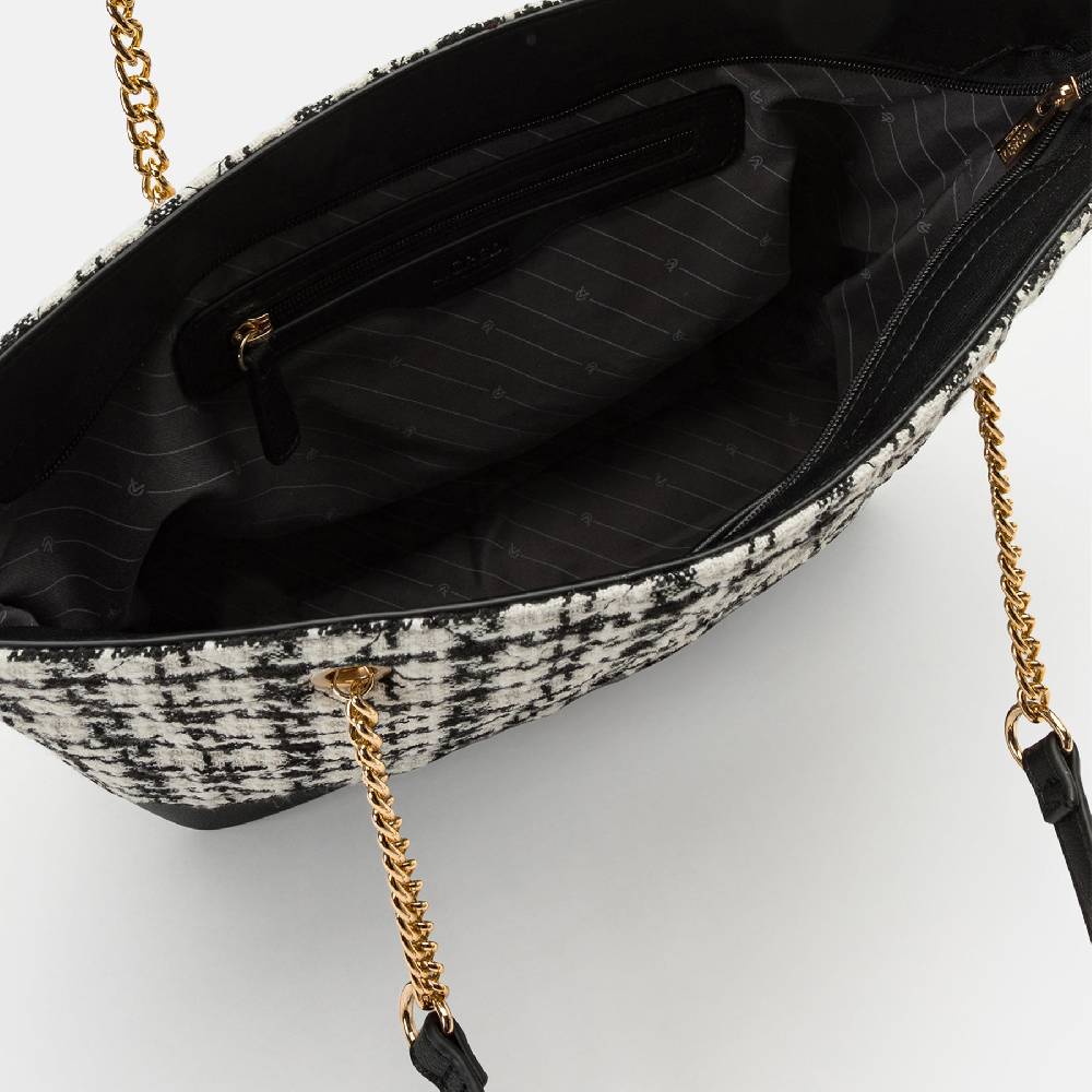 L. Credi Naissa Shopper schwarz / offwhite Discount Store für neue Produkte