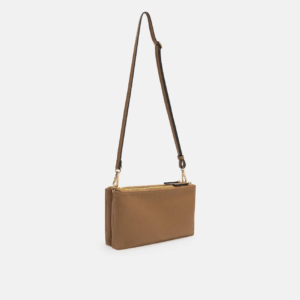 L. Credi Ella Umhängetasche toffee Clearance-Verkauf