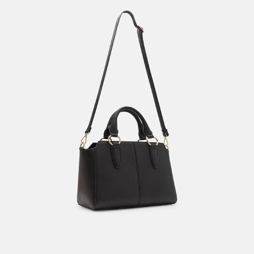 L. Credi Nadja Henkeltasche schwarz Im Verkauf