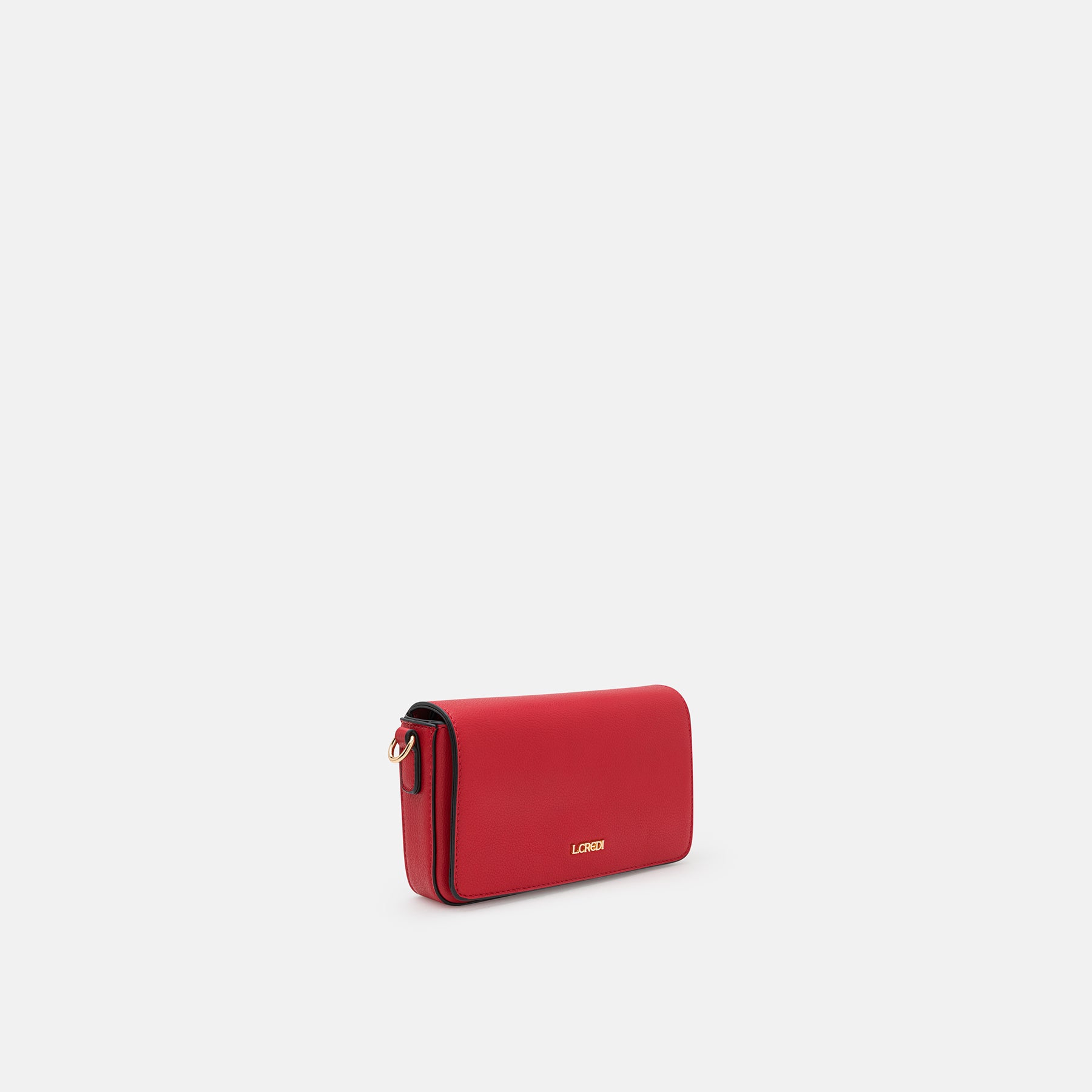 L. Credi Jane Clutch salsa im Angebot