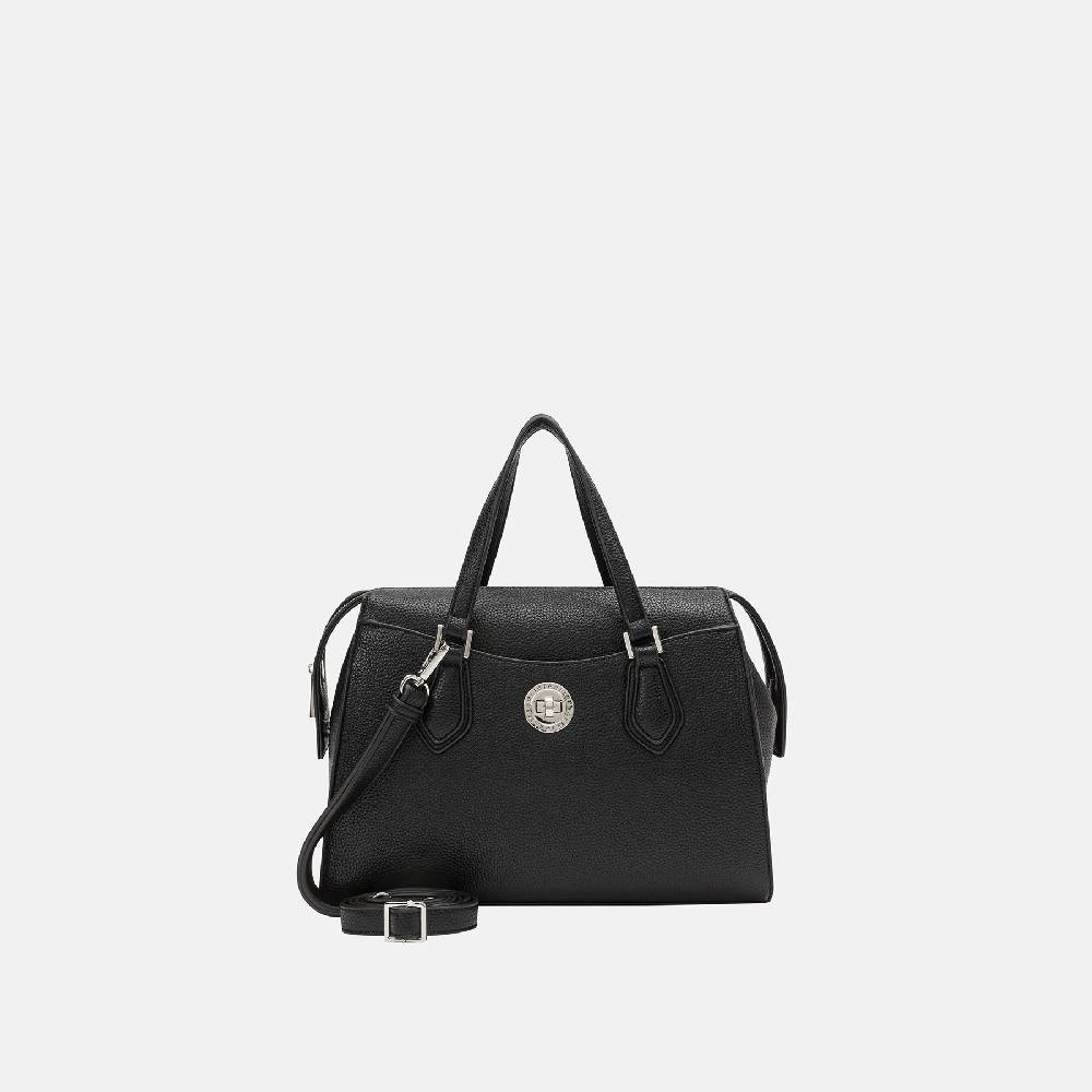 L. Credi Nediva Henkeltasche schwarz Sonderangebot