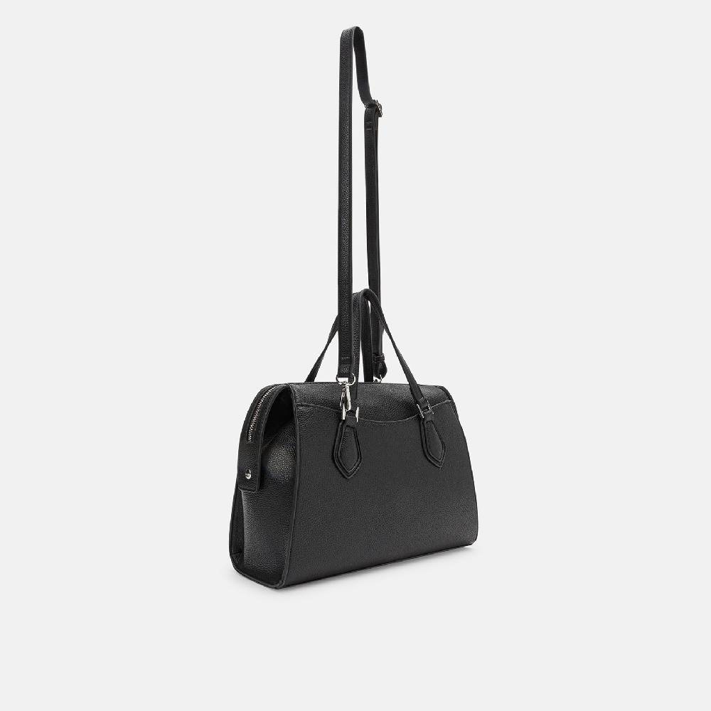 L. Credi Nediva Henkeltasche schwarz Sonderangebot