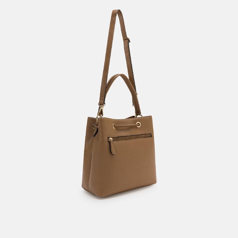 L. Credi Nova Hobo toffee Flash Sale