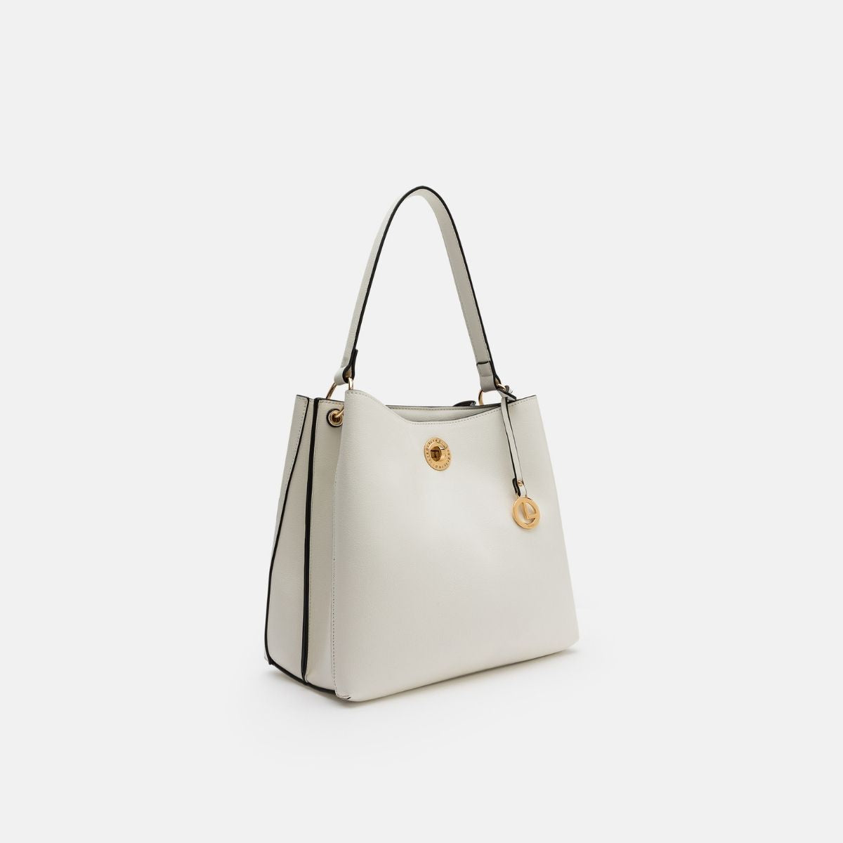 L. Credi Filippa Hobo weiss Valentinstagsangebot