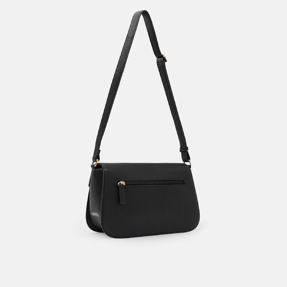 L. Credi Nieke Umhängetasche schwarz Top Angebot