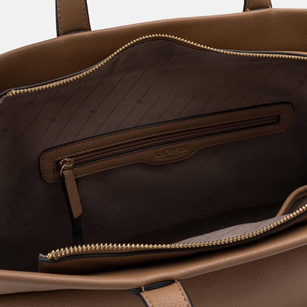 L. Credi Niala Shopper toffee Online Outlet