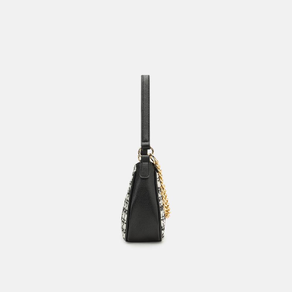 L. Credi Naissa Hobo schwarz / offwhite Große Rabatte