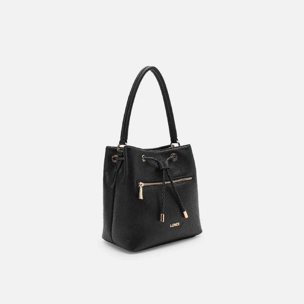L. Credi Nova Hobo schwarz VIP-Rabatte