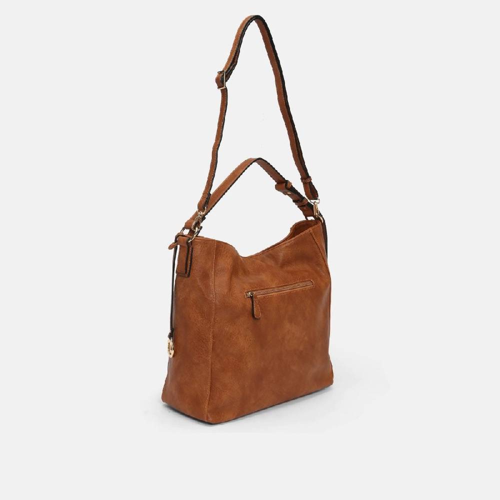 L. Credi Jana Hobo cognac Bis zu 50% Rabatt