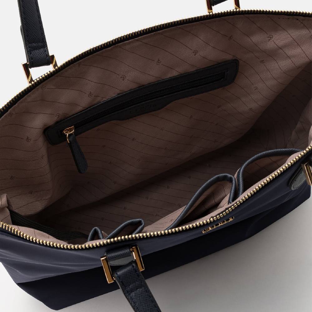 L. Credi Alena Shopper marine Sonderangebot der Fabrik