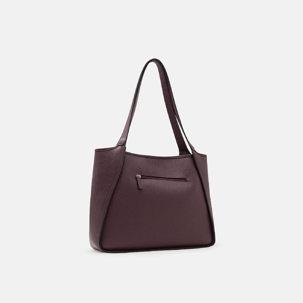 L. Credi Numa Shopper dark plum Schlussverkauf