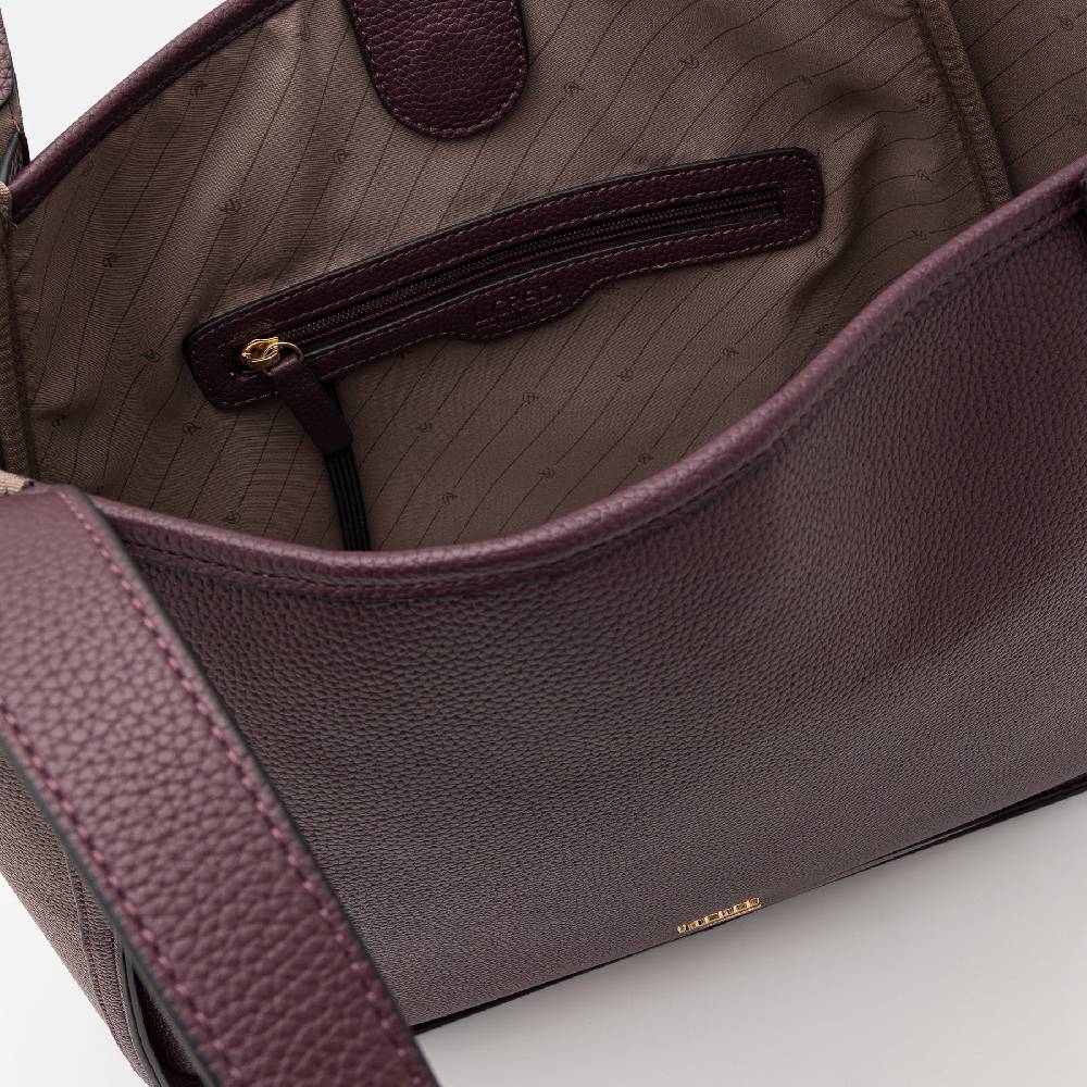 L. Credi Numa Shopper dark plum Schlussverkauf