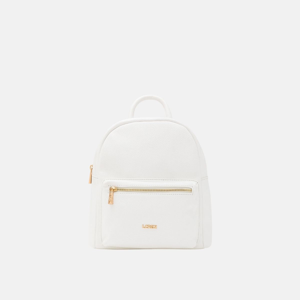 L. Credi Budapest Rucksack weiss Kostenloser Versand