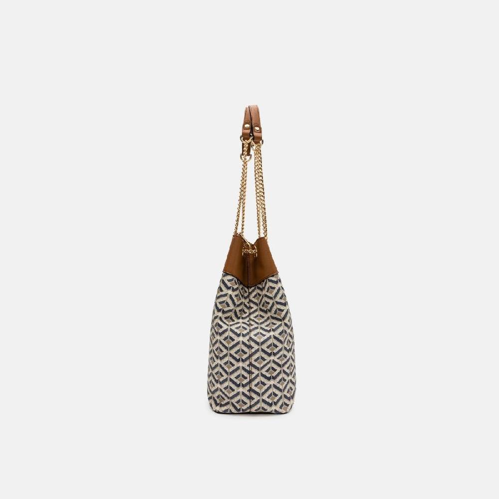 L. Credi Melina Hobo beige multi Limitierter Zeitrabatt