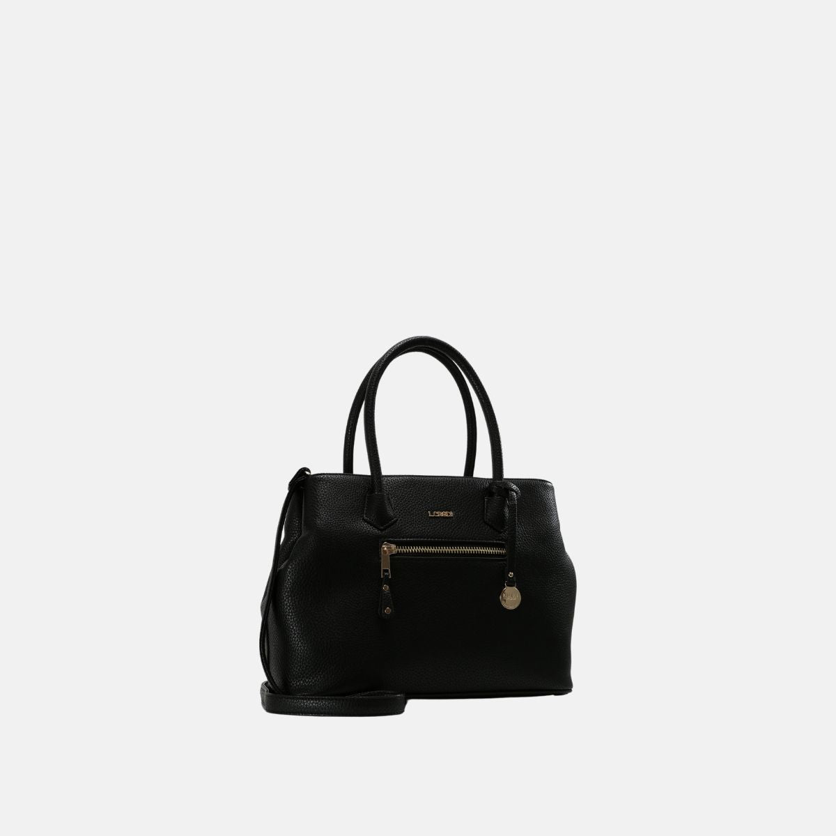 L. Credi Maxima Henkeltasche schwarz Online Outlet