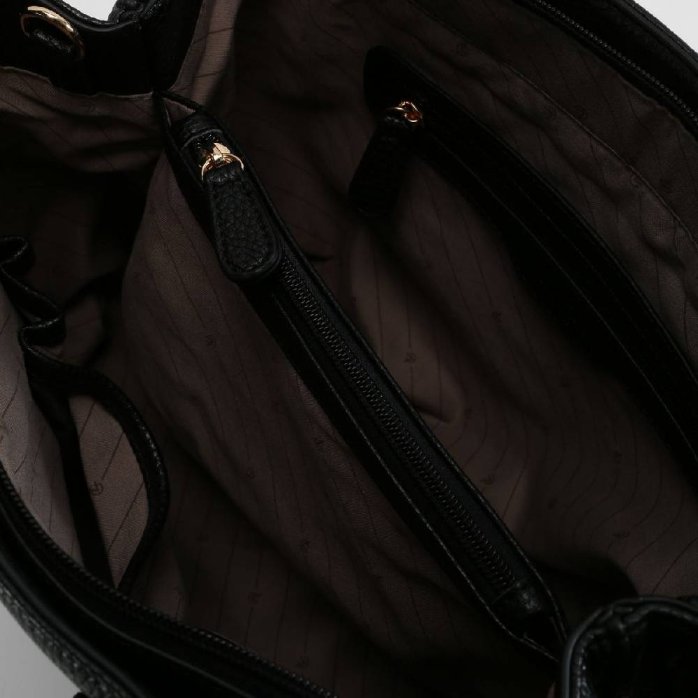 L. Credi Maxima Henkeltasche schwarz Online Outlet