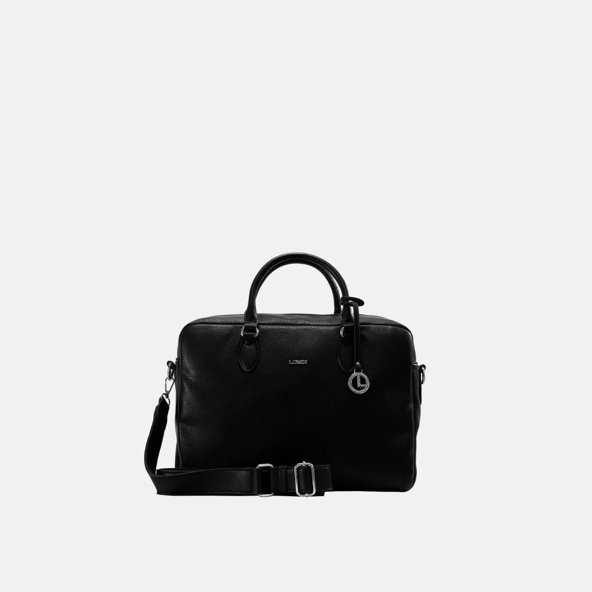 L. Credi Ella Henkeltasche schwarz Zeitlich begrenztes Angebot