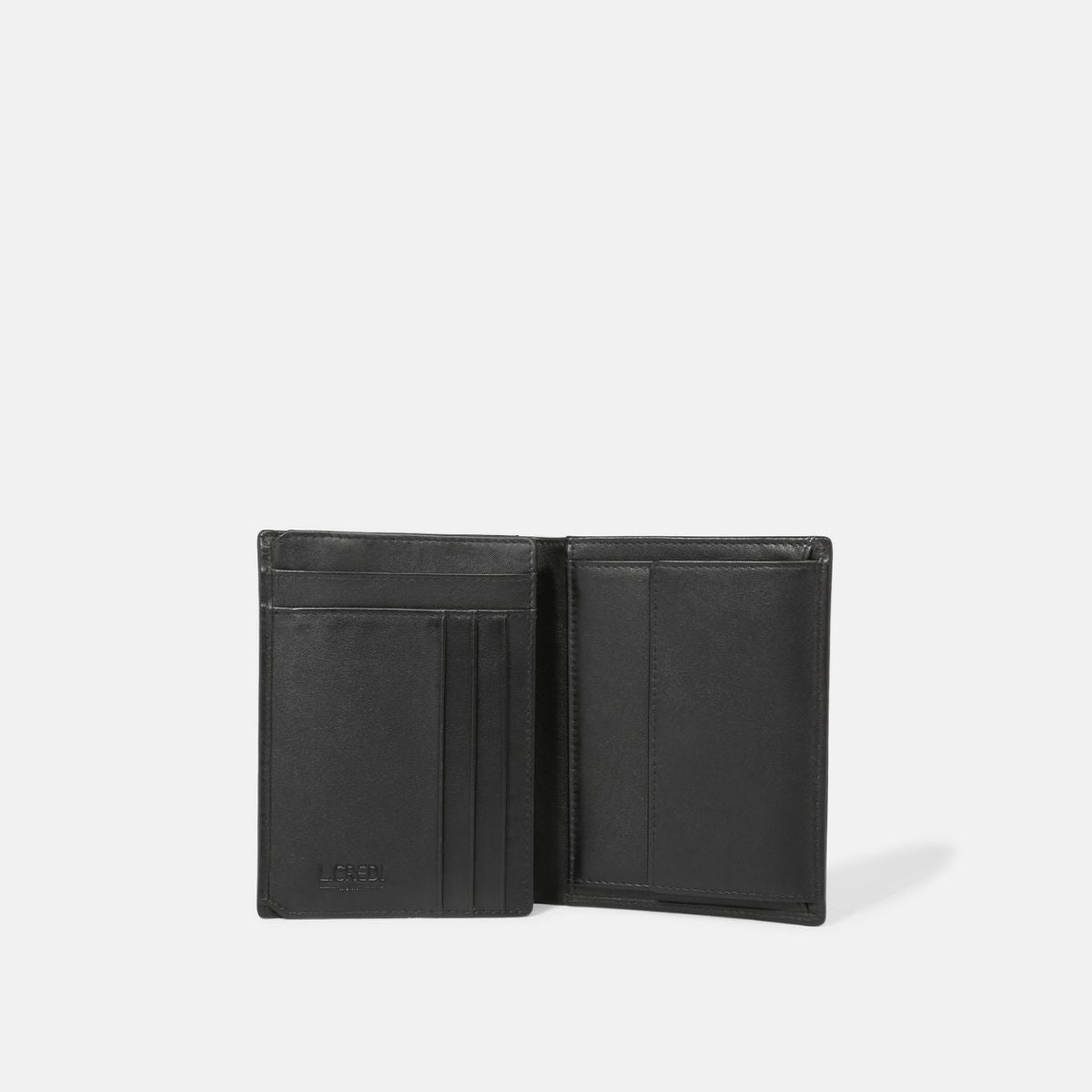 L. Credi David Portemonnaie schwarz Blitzangebot